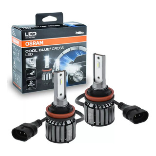 Par Lâmpada Super Led Osram H8 H11 H16 6000k Cool Blue Cross Par Lâmpada Super Led Osram H8 H11 H16 6000k Cool Blue Cross