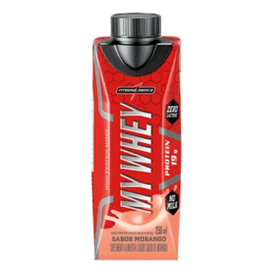 My Whey 250 ml — Ready Protein, sabor integral a fresa medicinal sin lactosa