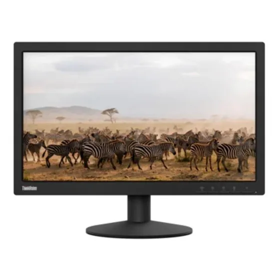 Monitor Lenovo LED 19.5" Modelo E20-1b, Resolução HD 1600x900, HDMI/VGA, Preto