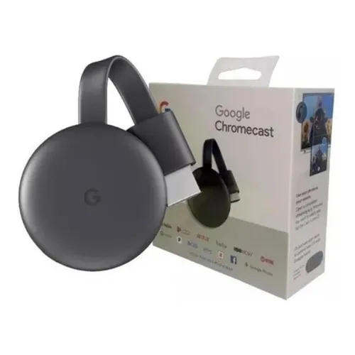 Reproductor multimedia en streaming Chromecast 4k Google Comecast