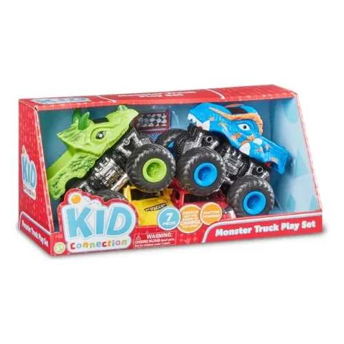 Monster Truck Carros Set Kid Connection Original