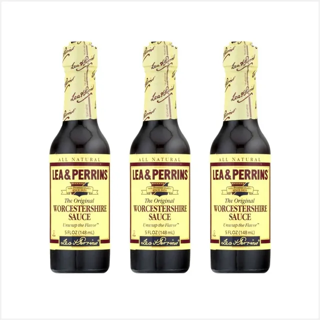 Salsa Inglesa Lea Perrins Sauce 148ml Pack 3 Unidades