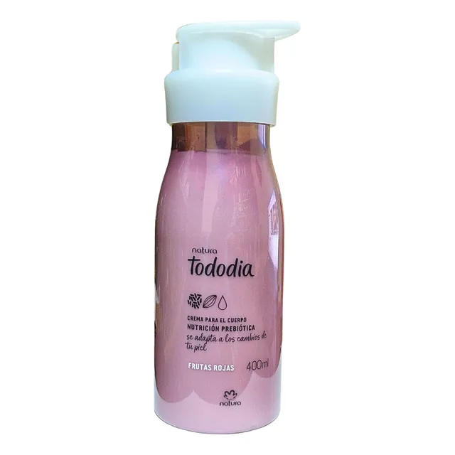 Crema Para El Cuerpo Frutas Rojas 400ml Natura Tododia