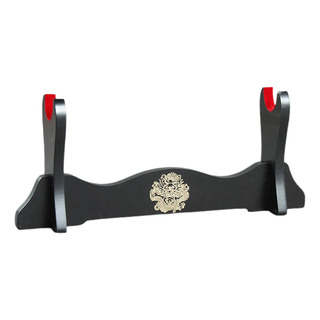 Soporte De Samurái De Madera, Soporte Horizontal Decorativo Soporte De Samurái De Madera, Soporte Horizontal Decorativo