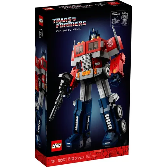 Bloques Para Armar Transforme Lego Icons Optimus Prime 10302 Cantidad De Piezas 1508