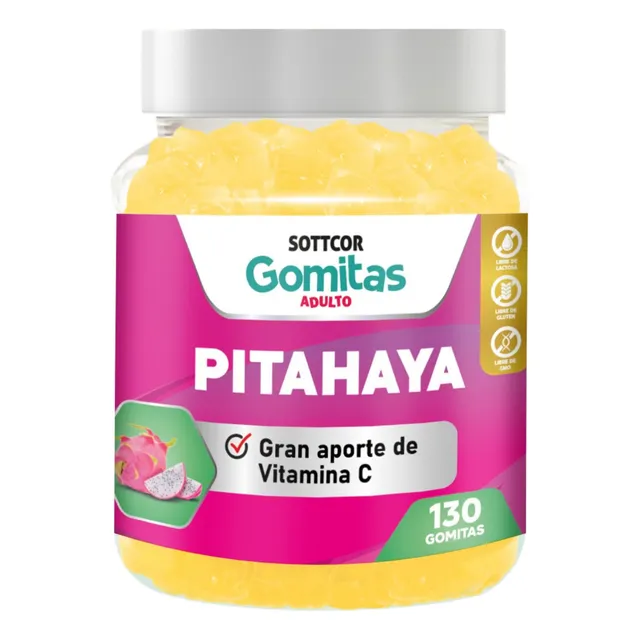 Pitahaya Para Adultos Gomitas Sottcor 100g