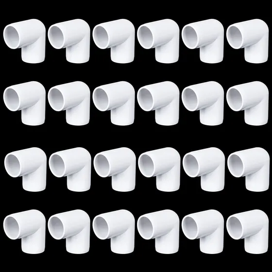 24 3 4  90 Grado Angulo Recto Pvc Tubo Codo Mueble Para