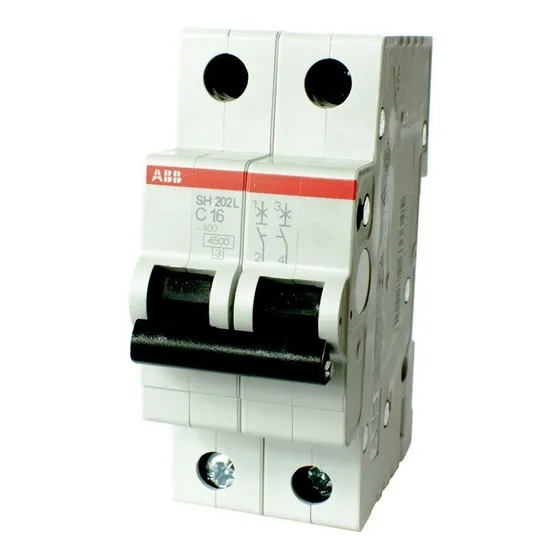Llave Térmica 2x16 Termomagnetica Bipolar 16a Abb
