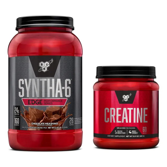 Combo Proteína Syntha 6 Edge Bsn X 2 Lbs + Creatina 309 Grs