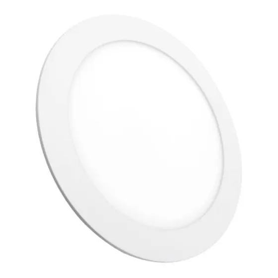 Panel Led Redondo Para Empotrar 12w