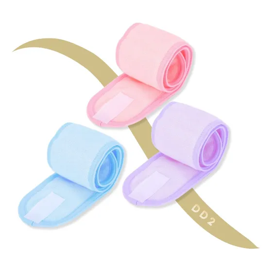 Vincha De Toalla Cosmetologia Maquillaje Spa Masaje Colores