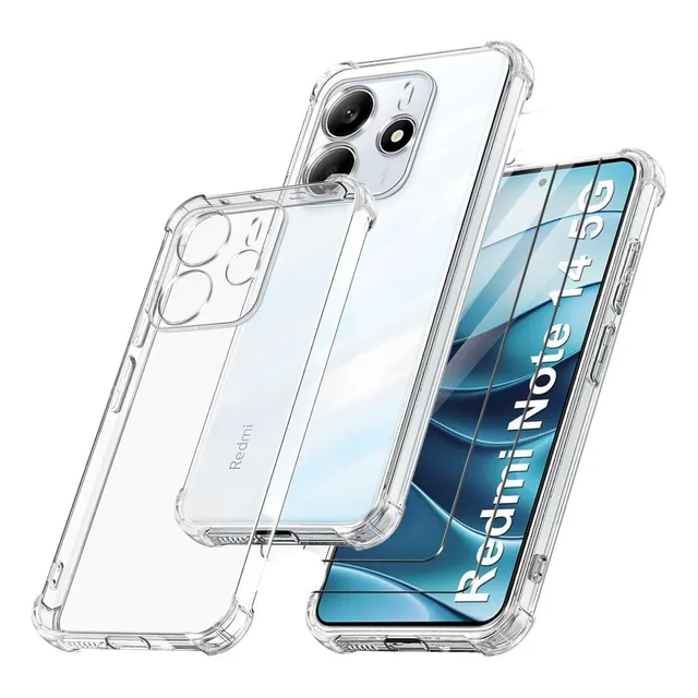 Funda Airbag Antigolpe Para Xiaomi Redmi Note 14 4g Y 5g
