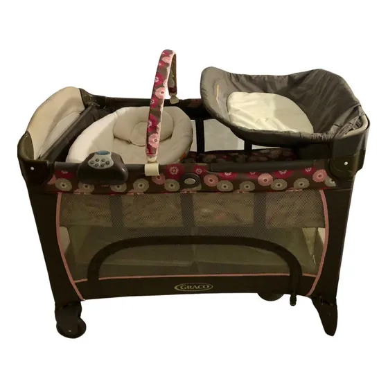 Corral Cuna Graco Pack N Play +cambiador+moises+musica+movil