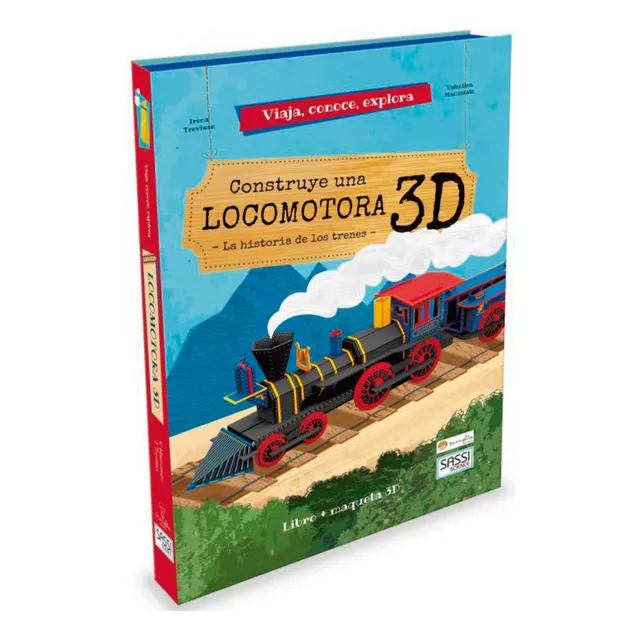 Libro Mas Maqueta Construye Una Locomotora 3d