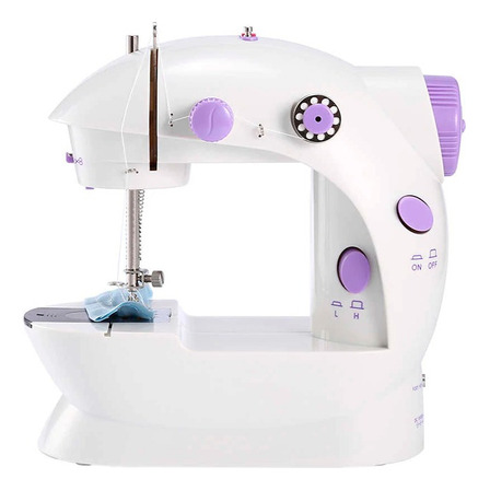 Mini Maquina De Coser Smart Tech Sm-202a Con Luz Electrica Portatil Pedal Color Blanco Mini Maquina De Coser Smart Tech Sm-202a Con Luz Electrica Portatil Pedal Color Blanco