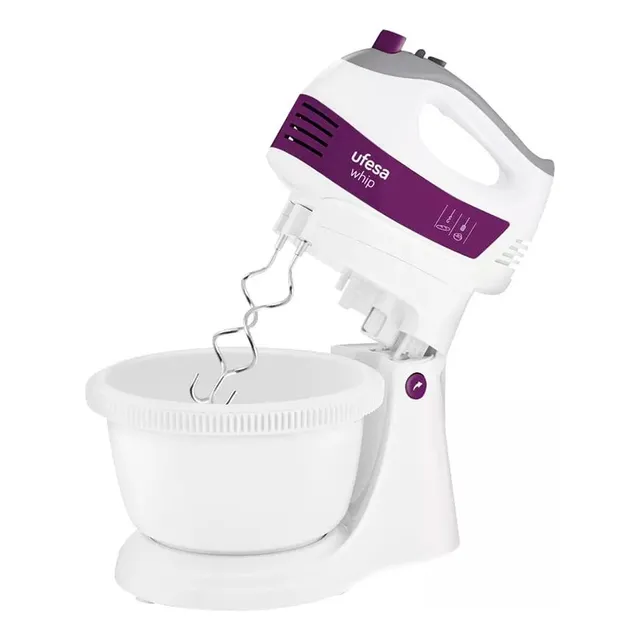 Batidora Con Bowl Ufesa Whip 400w 5 Velocidades Turbo