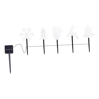 Luces Solares Para Caminos Navideños, Iluminación Led Luces Solares Para Caminos Navideños, Iluminación Led