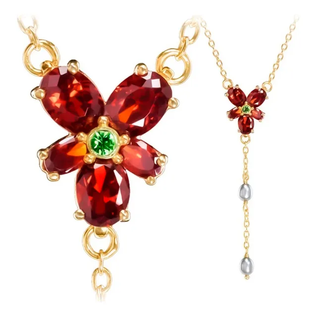 Collar Cristal Rojo Hermione Harry Potter