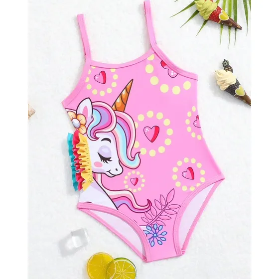 Traje De Baño Para Bebé Niña 