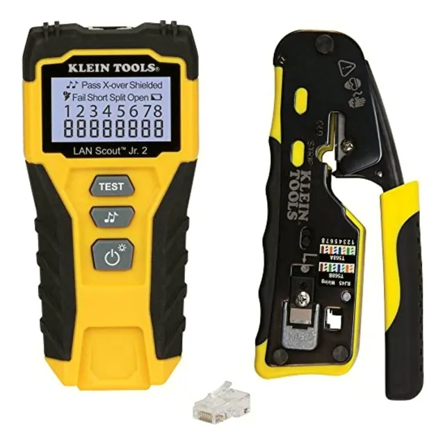 Klein Tools 80072 Rj45 Kit De Probador De Cables Con Lan