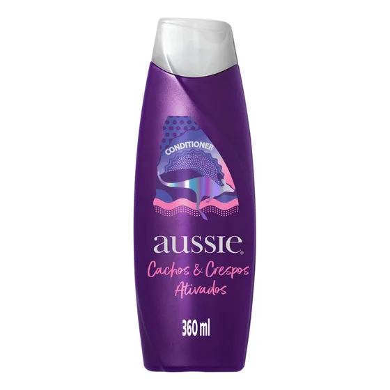Condicionador Aussie Cachos E Crespos Ativados 360ml