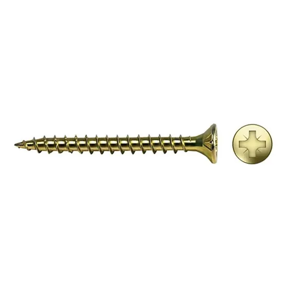 Tornillo Para Madera 6x40 Mm Cja 250un Avellanado 9b640vlox