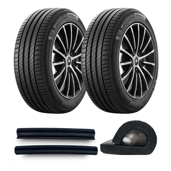 Kit 02 Pneus Michelin 215/50 R17 95w Primacy 4+ Com Brinde