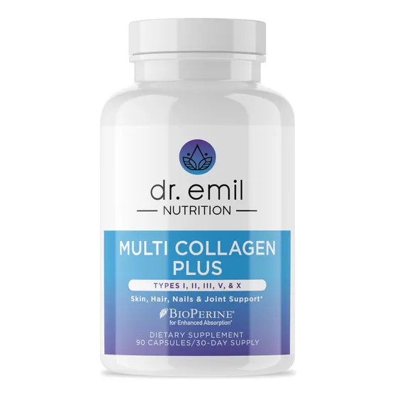 Suplementos De Colágeno Dr. Emil Nutrition Multi 90 Cápsulas