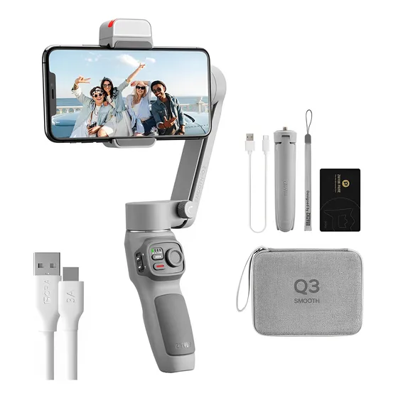 Estabilizador Zhiyun Smooth Q3 Combo + Cabo 1hora Usb 2.0