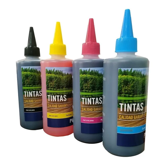 4 Tintas Para Canon Pixma G1110 G2110 G3110 G4110 3110 2110