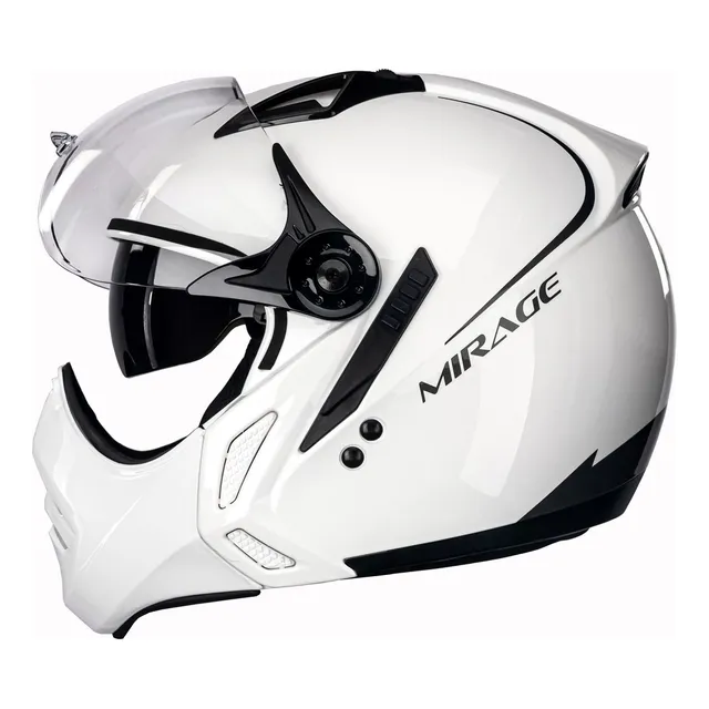 Capacete Peels Mirage Classic Branco Brilho