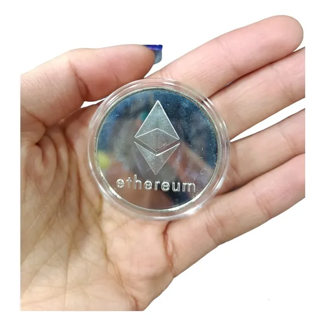 Moneda Ethereum Cryptomoneda Alta Calidad Blockchain Bitcoin