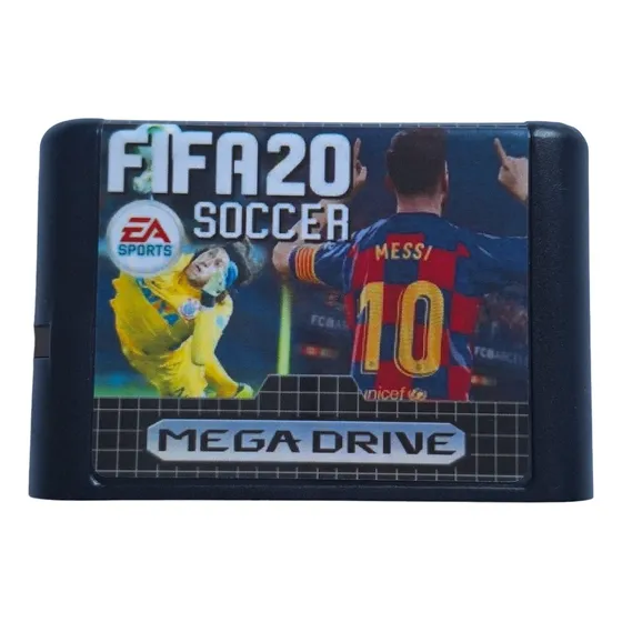 Fifa 2020 Futebol Europeu E Brasileiro Mega Drive Genesis