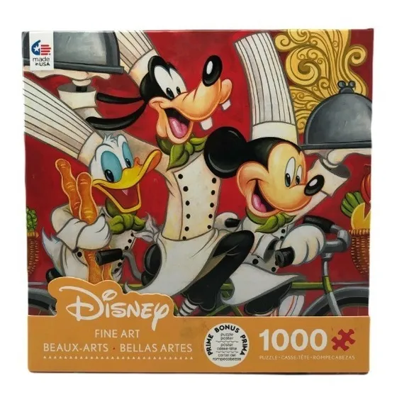Rompecabezas Mickey Mouse Goofy Donald 1000 Piezas Ceaco