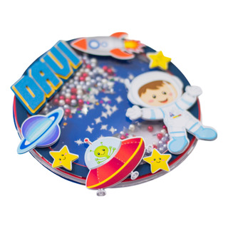 Cake Topper Adorno De Torta Astronauta Personalizado Cake Topper Adorno De Torta Astronauta Personalizado