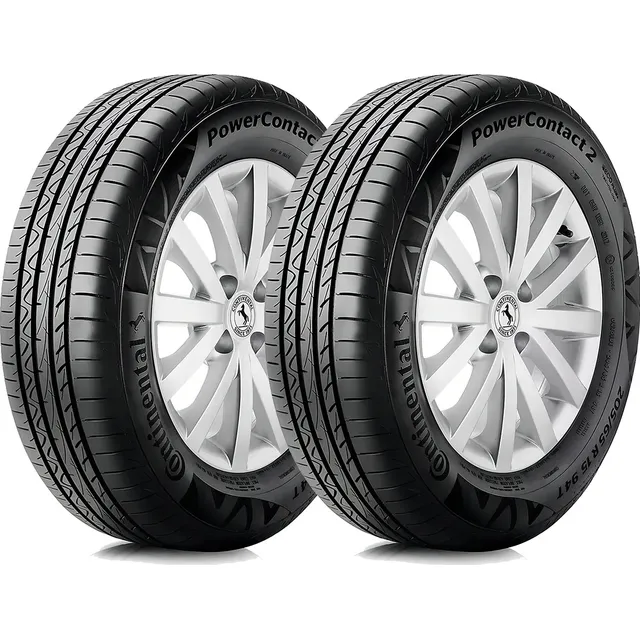 Kit de 2 llantas Continental PowerContact 2 P 195/65R15 91 H