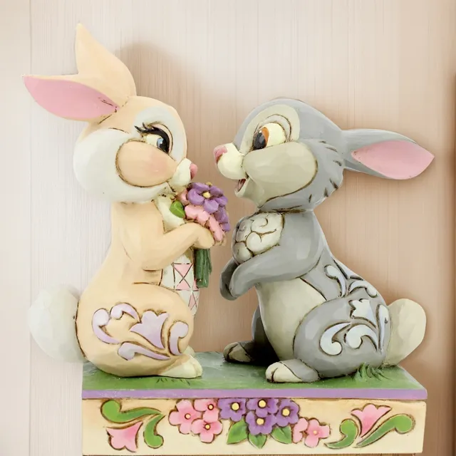 Enesco Disney Tradiciones Por Jim Shore Bambi Thumper Y Flor