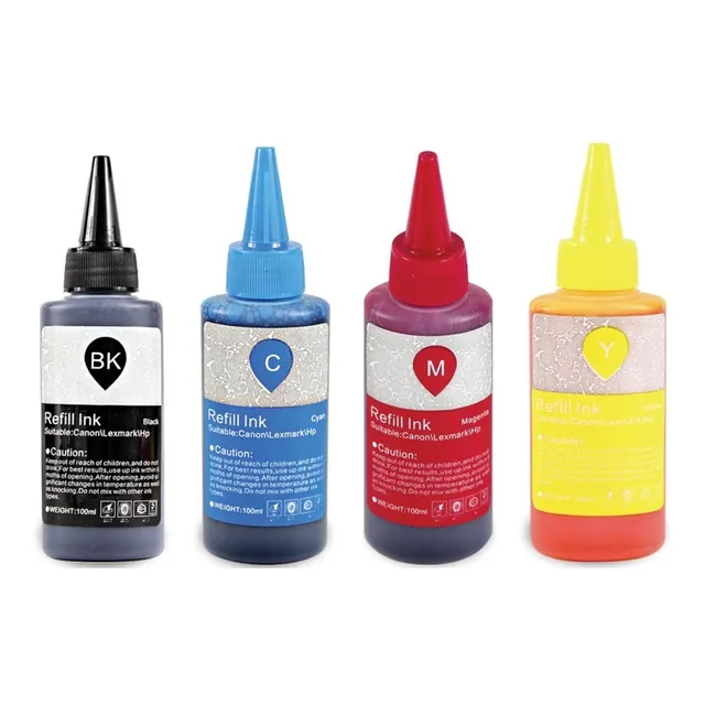 4 Tintas Recargar Cartuchos O Rellenar Sistema Compatible Hp