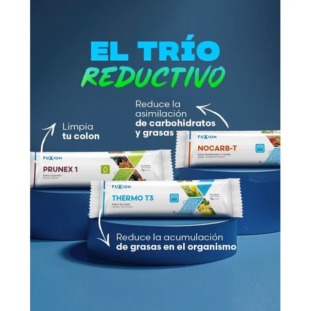 Fuxion Prunex1, Thermo, Nocarb T, Rexet, Flora Liv Y Más.