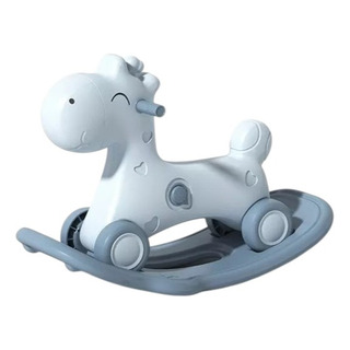 Juguete Caballo Mecedora 2 En 1 Montable Para Niños Pequeños Juguete Caballo Mecedora 2 En 1 Montable Para Niños Pequeños