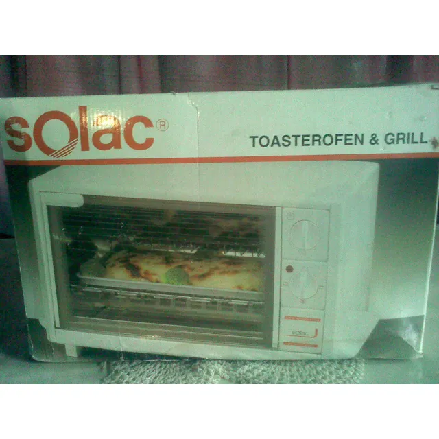 Horno Tostador Y Parrilla Marca Solac Modelo 575 ¡oferta!