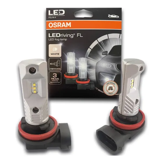 Kit Led H8 H11 H16 12v (2 Lámparas Led) Faros Auxiliares