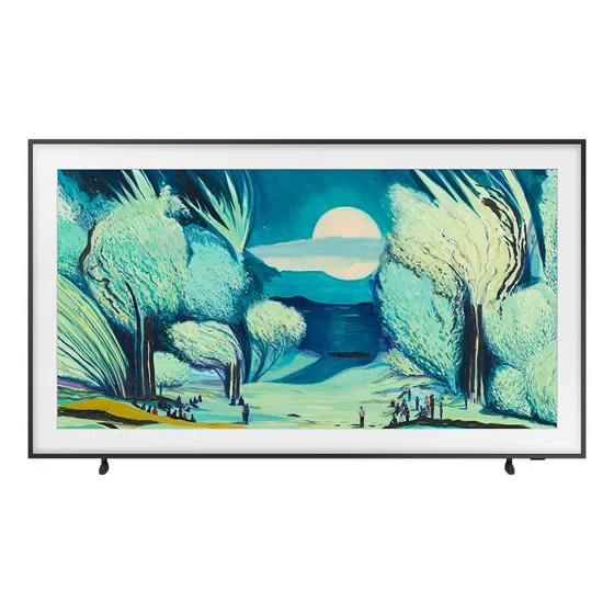 Samsung Vision Ai Tv 55 The Frame 4k Ls03f 2025, Tela Matte Antirreflexo, Molduras Customizáveis, Modo Arte, 7 Anos De Atualização