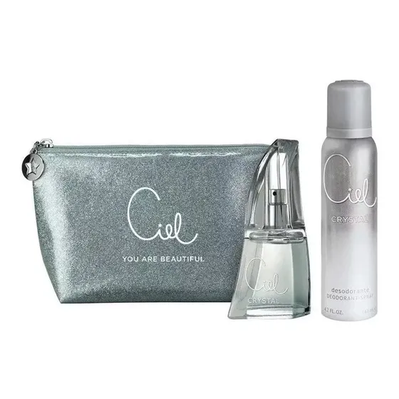 Ciel Crystal Neceser Edt X 50 Ml + Deo X 123ml
