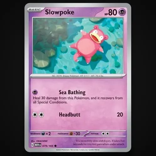 Card Pokémon - Slowking 14/18 Southern Islands Hp/d Original
