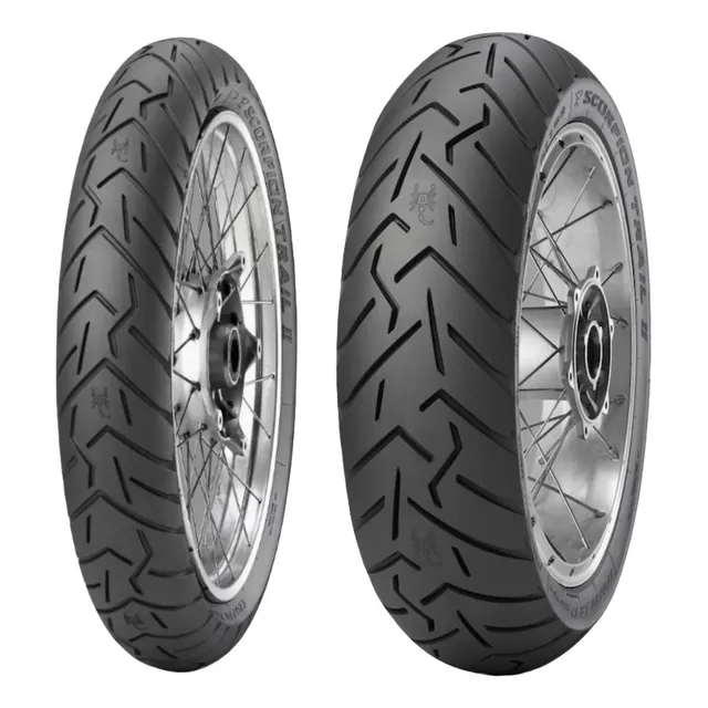 Par Pneu 90/90-21 + 150/70-18 Moto Scorpion Trail 2