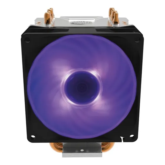 Cooler Processador Cooler Master Hyper H410r Rgb C/ Control