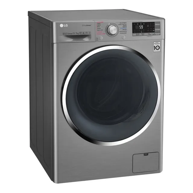 Lavasecarropas LG Wd11 Inverter 11 Kg Lavado 7 Kg 1400 Rpm