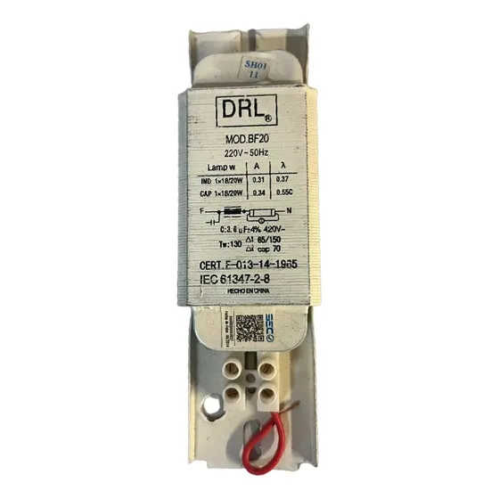 Ballast Magnetico 18w  - Zingg