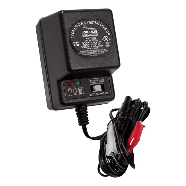 Cargador De Batería Edrenaline De 6/12 Voltios - Th-ub...